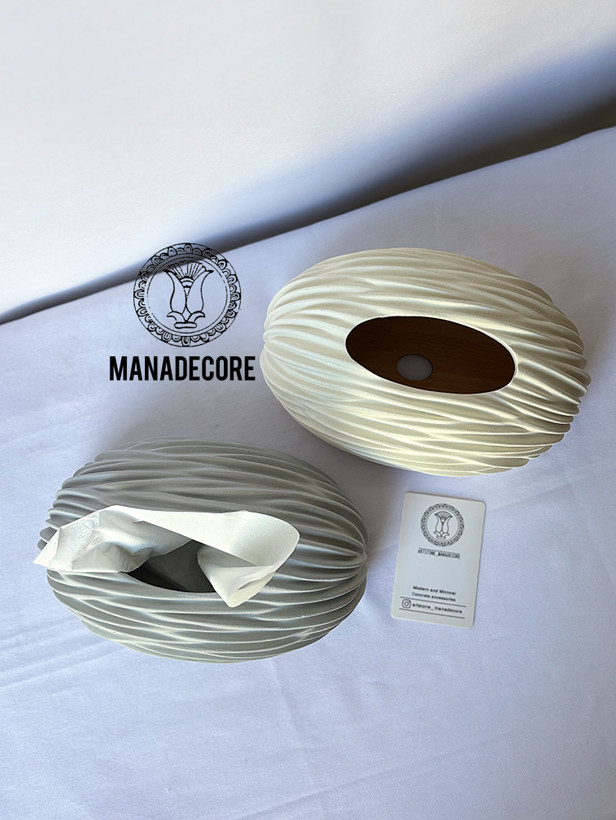 کاوردستمال کاغذی شیاردار چروک