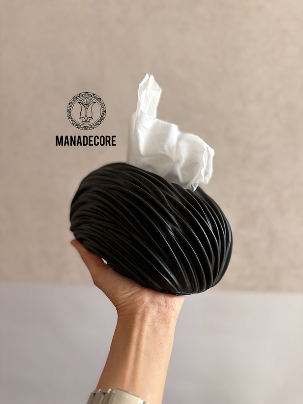 کاوردستمال کاغذی شیاردار چروک
