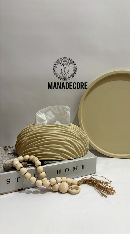 کاوردستمال کاغذی شیاردار چروک